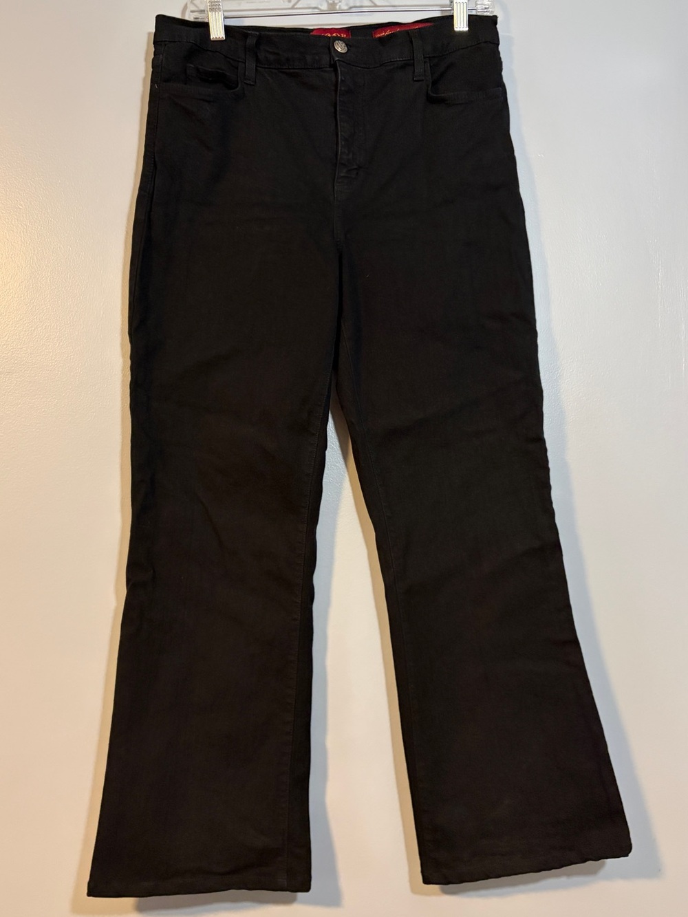 NYDJ Black Wide-Leg Jeans